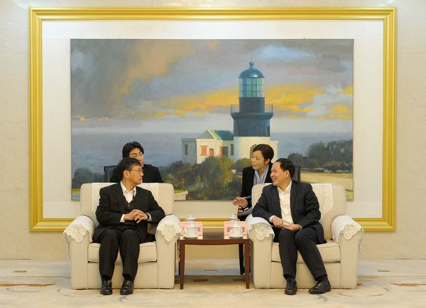 增進合作、共謀發(fā)展———常石舟山董事長拜訪舟山市長