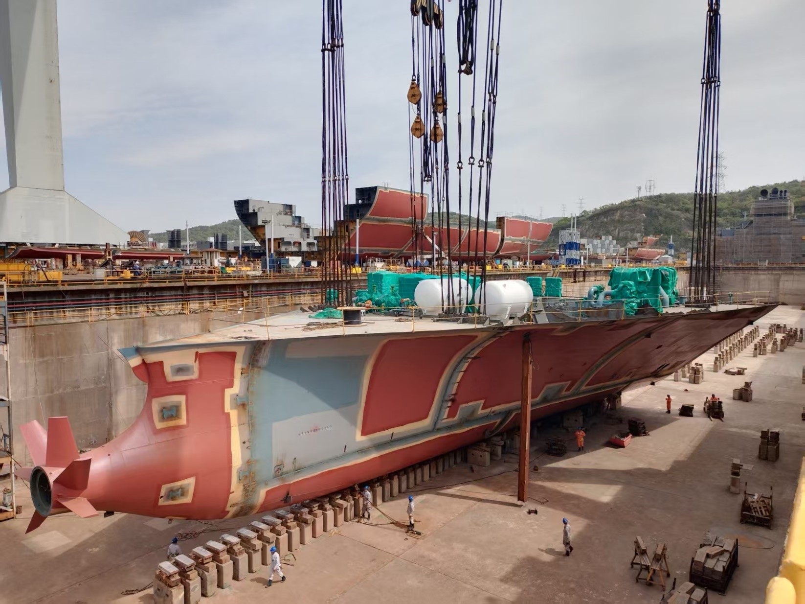 常石造船中國基地，以全球首艘甲醇燃料 5900TEU 型集裝箱運(yùn)輸船挑戰(zhàn)嶄新的未來